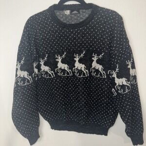 Kensington Wool Blend Black Size M Christmas Decor